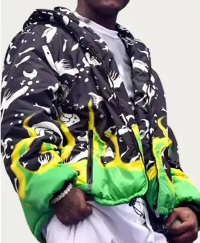 Lil Uzi Vert Puffer Hooded Jacket