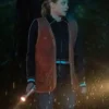 Lili Reinhart Riverdale S04 Brown Leather Vest