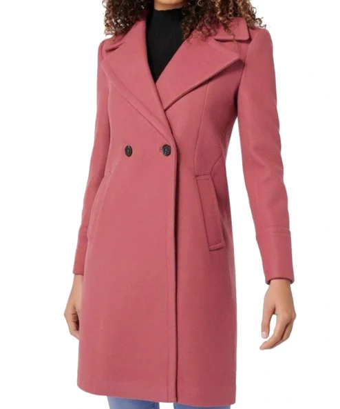 Lili Reinhart Riverdale Wool Pink Coat