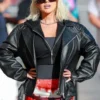 Live-Christina-Aguilera-Jimmy-Kimmel-Leather-Jacket