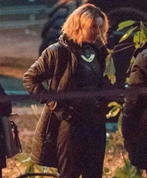 Loki S01 Sophia Di Martino Black Puffer Coat