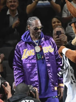 Los Angeles Lakers Snoop Dogg Varsity Purple Jacket