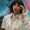 Jameela Jamil Love At First Sight Off-White Trench Coat