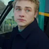 Love At First Sight 2023 Ben Hardy Black Jacket