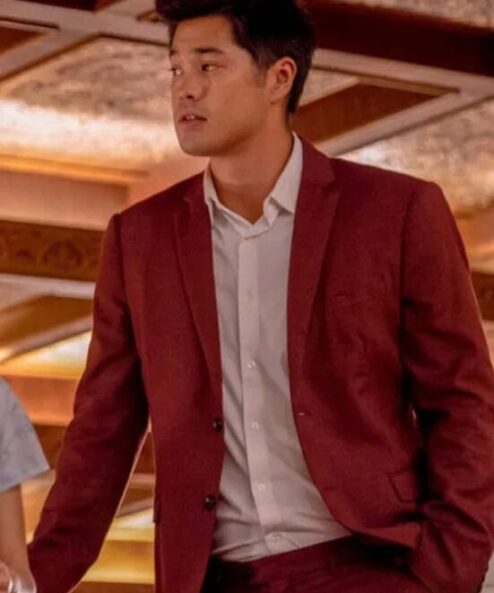 Ross Butler Love In Taipei 2023 Red Suit