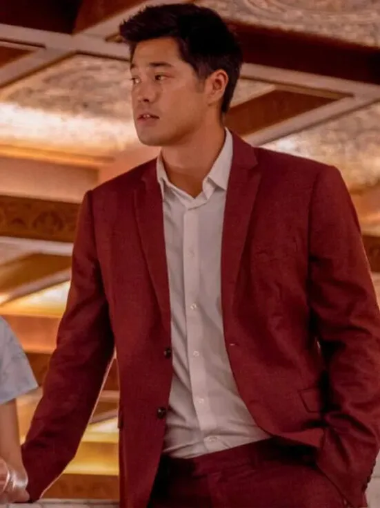 Ross Butler Love In Taipei 2023 Red Suit