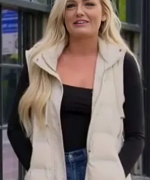 Love Is Blind Micah Lussier White Puffer Vest