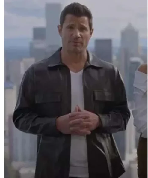 Love Is Blind Nick Lachey Leather Jacket