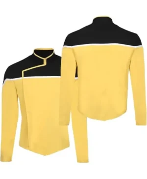 Lower Decks S01 Star Trek Cotton Uniform Jacket Yellow