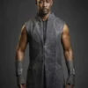 Lucifer Amenadiel Wool Blend Grey Long Coat