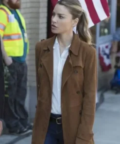 Lucifer Chloe Decker Brown Coat