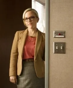 Lucifer S01 Linda Martin Cotton Cream Blazer