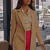 Luckless In Love 2023 Paniz Zade Beige Trench Coat