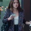 Lucy Hale Puppy Love 2023 Floral Coat