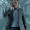 Luke Evans Crisis Dr. Bill Simons Grey Suit