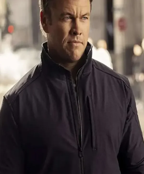 Luke Hemsworth Westworld All Black Cotton Jacket