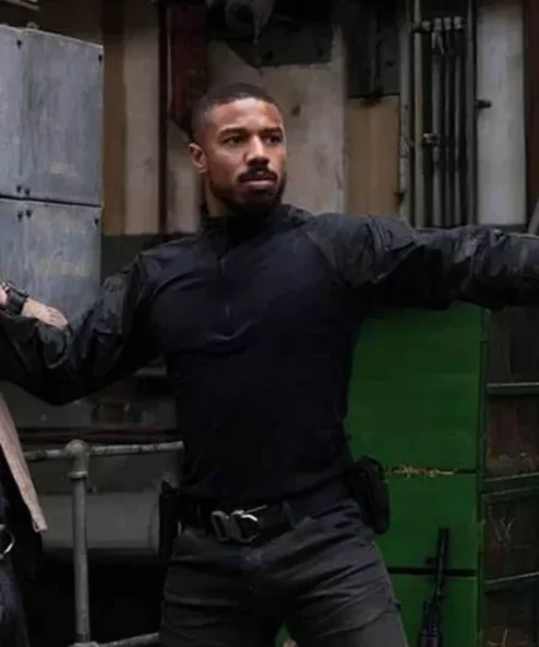 MBJ Michael B. Jordan Without Remorse Camouflage Black Jacket 510x619 1