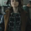 Mabel Mor Only Murders In The Building Black Shearling Coat