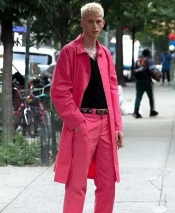 Machine Gun Kelly Pink Suit