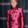 Machine Gun Kelly Rose Pink Suit