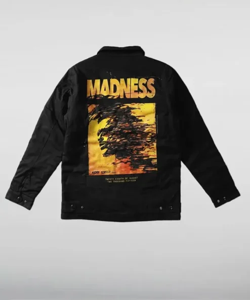 Madness The Weeknd Work Black Cotton Jacket For Men And Women