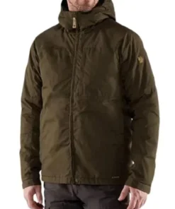 Maid Nate 2021 Green Hooded Cotton Jacket