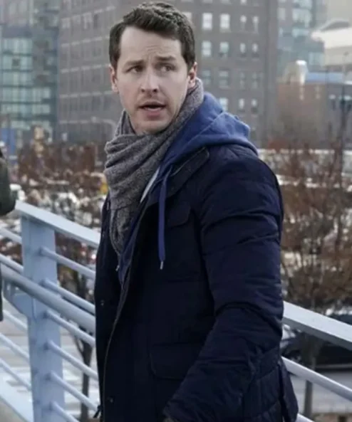 Manifest Ben Stone Blue Cotton Jacket