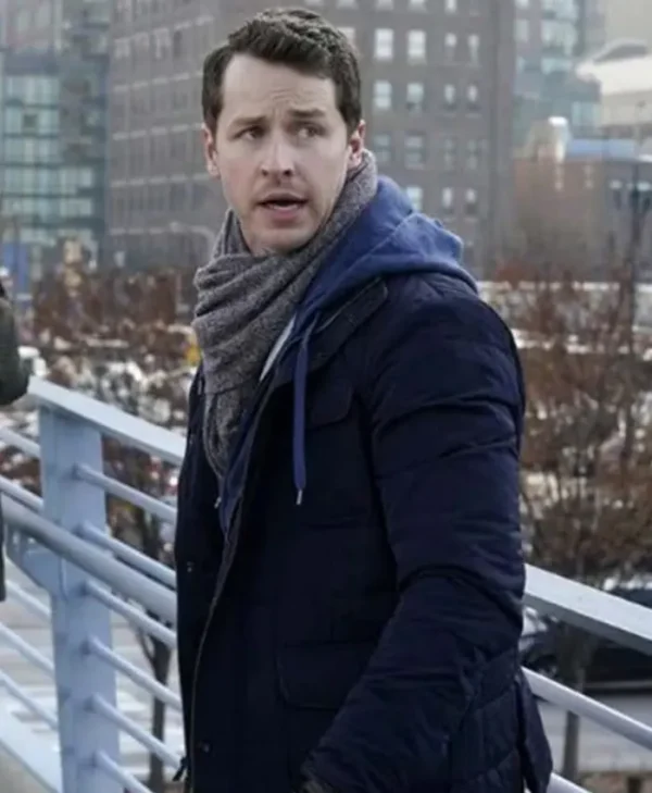 Manifest Ben Stone Blue Cotton Jacket