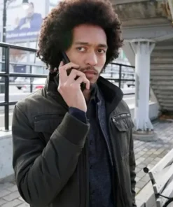 Manifest Kory Black Bomber Jacket