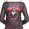Margot Robbie Bombshell Suicide Squad The Harley Quinn Brown Aviator Bomber Leather Jacket