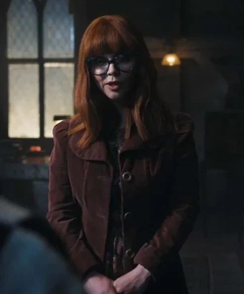 Marilyn Thornhill Wednesday 2022 Brown Jacket