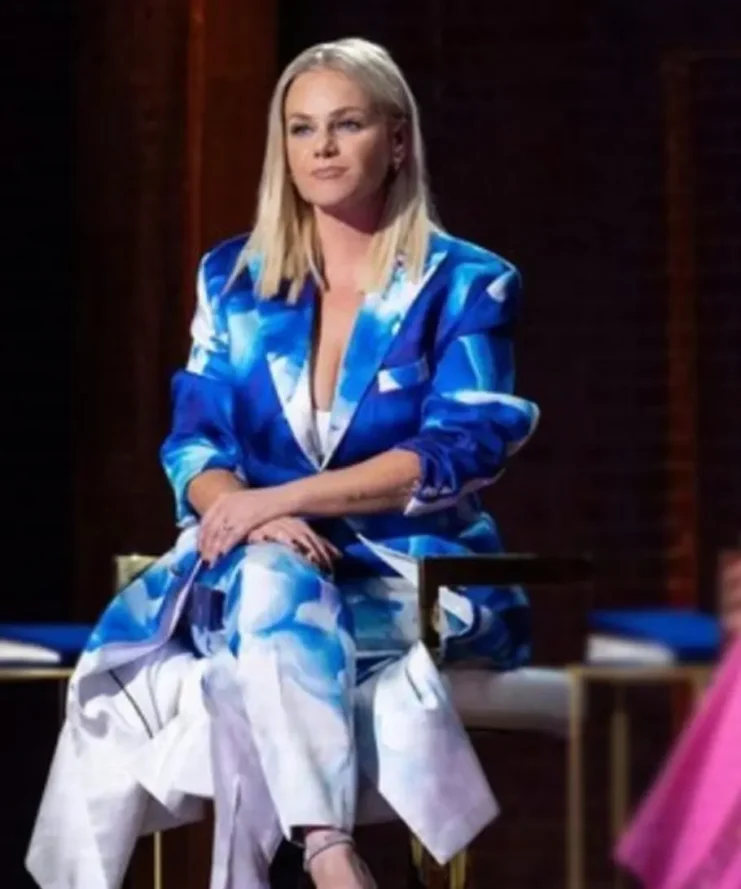 Marina Toybina Dress My Tour 2024 Blue Coat