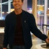 Mark Wahlberg The Family Plan Black Bomber Jacket