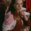 Mary Mouser Cobra Kai S03 Zipper Bomber Jacket Close Look