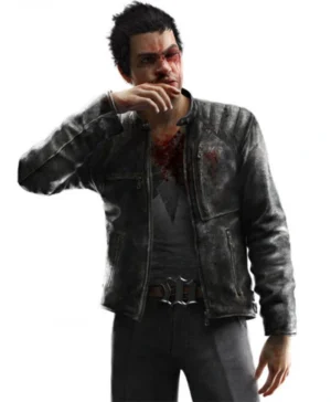 Maurice Vega Watch Dogs Black Leather Gaming Jacket