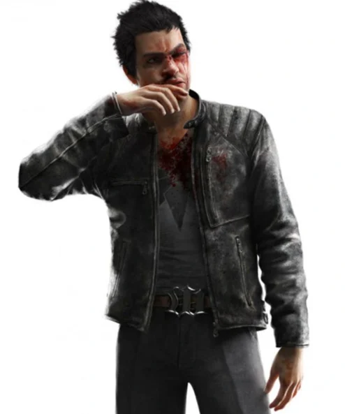 Maurice Vega Watch Dogs Black Leather Gaming Jacket