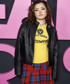 Mean Girls Movie Lizzy Yu Black Leather Jacket