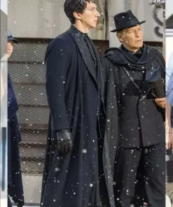 Megalopolis 2024 Adam Driver Black Coat Side
