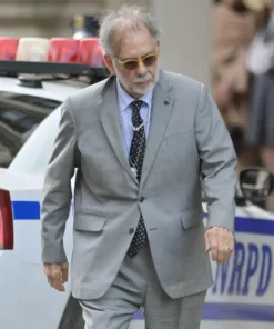 Megalopolis 2024 Francis Ford Coppola Grey Blazer