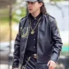 Megalopolis 2024 Shia LaBeouf Leather Jacket 1