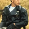 Mel Gibson Mad Max Black Leather Jacket