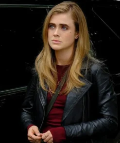 Melissa Roxburgh Manifest Black Jacket 