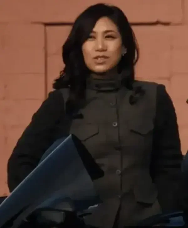 Melody Bayani The Equalizer Grey Vest