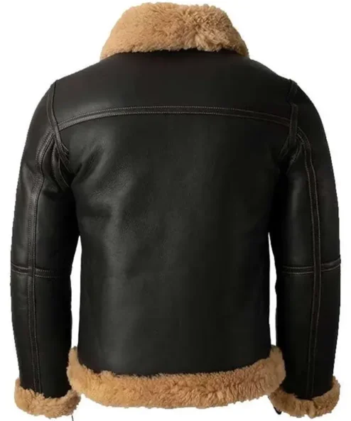 Men Shearling Sheepskin Leather Jacket