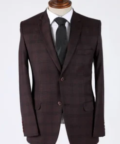 Men’s 2 Piece Black Suit