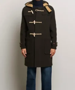 Men’s Brown Toggle Coat For Sale