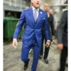 Mens Conor McGregor Blue Suit