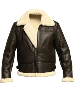 Mens Sheepskin B3 Brown Jacket