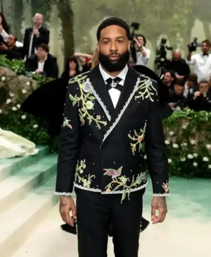 Met Gala 2024 Odell Beckham Jr Black Blazer