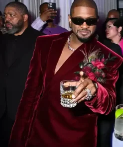 Met Gala Usher After Party Velvet Blazer